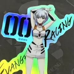 綾波レイ エヴァ エヴァンゲリオンレーシング ホログラムステッカー