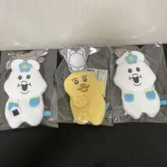 んぽちゃむ　リール付き　ぬいぐるみパスケース　全3種セット　んぽちゃむ　きみまろ