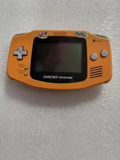 【ジャンク】ゲームボーイアドバンス 本体 オレンジ AGB-001 動作未確認