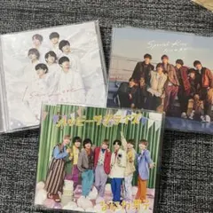 なにわ男子　通常盤CD3枚セット