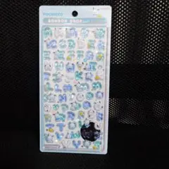ボンボンドロップシール　サンリオ　moji 文字ボンドロ【正規品】　ぽちゃっこ