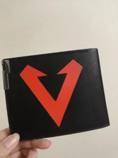 Apex 二つ折り財布 ブラックのサムネイル