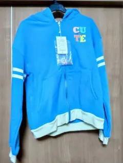 【新品未使用】⭐︎ANGEL BLUE⭐︎ ジップパーカー