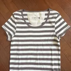 【LEPSIM】ボーダーＴシャツ