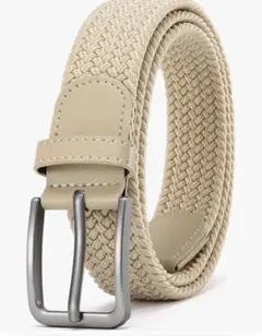 ベルト メンズ ビジネス Doopai メッシュ ベルト 編み込み ストレッチ