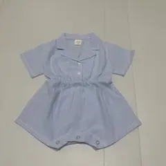 【新品未着用】韓国子ども服　mkids 半袖ロンパースシャツ