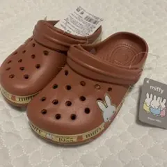 《訳あり》ミッフィー クロックス風　サンダル　くつ　キッズ　18.0