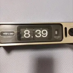 Sankyo ザックス 置時計 DT-612 デジタル 目覚まし時計 アイボリー