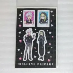 プリパラ　ヤミプリ　シンヤ　ウシミツ　ステッカー　スキマストア　ダークナイトメア