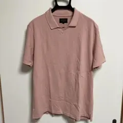 BEAMS プラススキッパーポロシャツ ピンク系のサムネイル