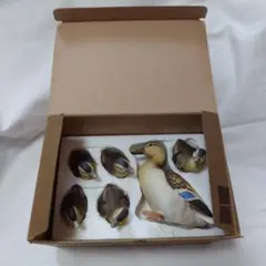 カルガモファミリー　セラミック　アート　コレクション