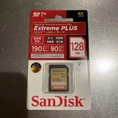 新品 SanDisk 128GB V30 extreme plus
