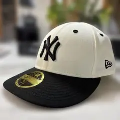 New Era ニューエラ 59FIFTYキャップ 7 1/4ホワイト×ブラック