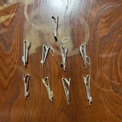 ネクタイピン 9個セット シルバー ゴールド