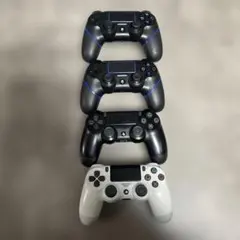 【ジャンク品】PS4 ワイヤレスコントローラー 4個セット