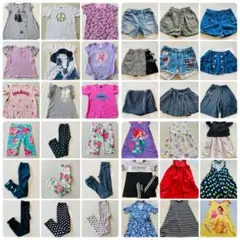 子供服　130cm 女の子　まとめ売り　夏　夏服　トップス　パンツ　スパッツ