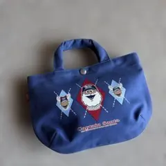 Captain Santa トートバッグ ネイビー