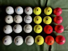 BRIDGESTONE GOLF ロストボール ゴルフボール 24個セットのサムネイル