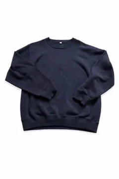 ユニクロ UNIQLO スウェット トレーナー 紺 Lサイズ シンプル 定番