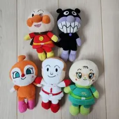 アンパンマン　ぬいぐるみ　5体セット