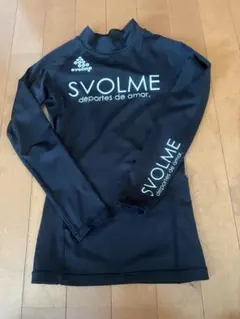 SVOLME 長袖 インナーシャツ ブラック　130cmのサムネイル
