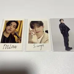 SEVENTEEN S.COUPS トレカ 3枚セット