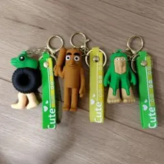 トゥントゥントゥンサフール　イタリアンブレインロッド　キーホルダー　３個セット