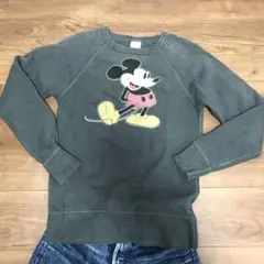 最終値下げデニムダンガリー  ミッキー　160 新品未使用