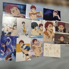 京アニ 歴代 ポスターカード コレクション Free! ハイスピード レア ②