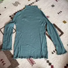 ハイネック 長袖トップス M