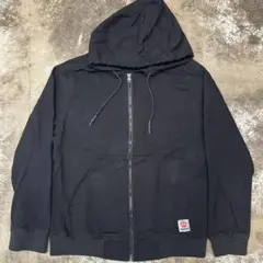 古着 AMNESIA ダックジャケット ワークジャケットメンズS 薄手 ブラック