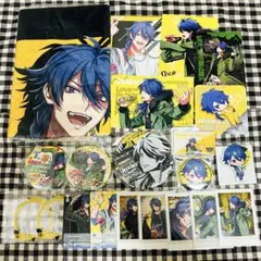 ヒプマイ 有栖川帝統 一番くじビジュアルタオル 缶バッジ ぱしゃこれなど