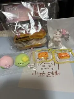 にゃんでも屋　スクイーズセット
