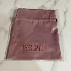 herlipto HLT Monogram Satin Pouch 참신