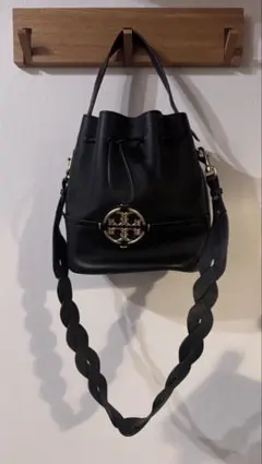 Tory Burch Miller Bucket Bag 黒 ショルダー トート