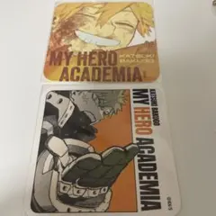 僕のヒーローアカデミア 爆豪勝己 アートコースター 2枚セット