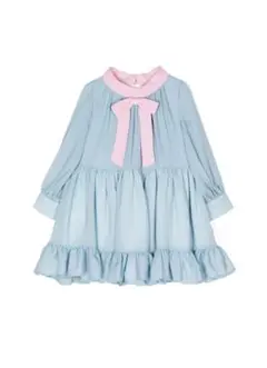 Hucklebones London 水色ワンピース　12Y