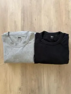 ユニクロ ウルトラストレッチ スウェットセット L 2点セット グレー/ブラック