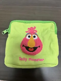 セサミストリート　もこもこポーチ　テリーモンスター