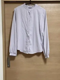 earth ブラウス長袖ライトピンク