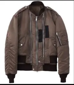 sacai・サカイ◇ 22SS MA-1レイヤードワンピースベスト - メルカリ