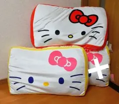 【キティちゃん】もちもちフェイスクッション　リバーシブル　セット