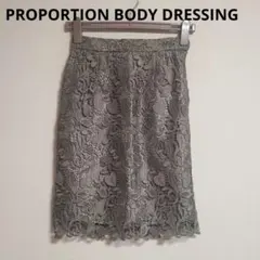 プロポーションボディドレッシング 総レース タイトスカート 1