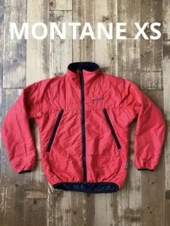 MONTANE モンテイン 赤 XS 90s ビレイジャケット ナイロン UK