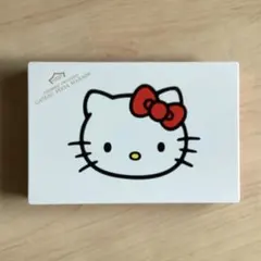 【最終価格】小物入れ ガトーフェスタ・ハラダ　キティ 空き缶　缶のみ ホワイト