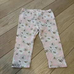 花柄ピンクレギンス 110cm ポールアンドジョー ユニクロ　コラボ