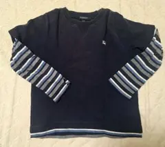 BURBERRY 長袖カットソー 120㎝ ネイビー