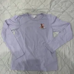 ROPÉ PICNIC ★テディベア長袖カットソー 140cm 薄紫