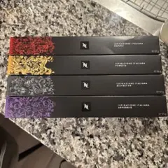 【新品未使用】Nespresso イタリアンコーヒーカプセル4本セットのサムネイル