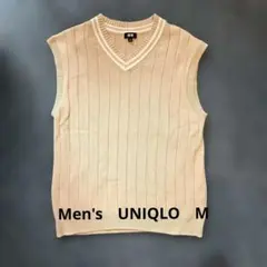 Men's　UNIQLO Vネック ベスト M